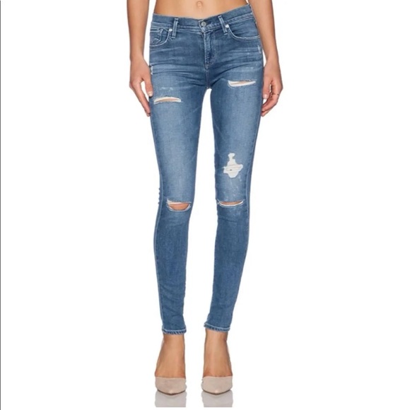 Agolde Denim - AGolde Sophie distressed jeans, size 26